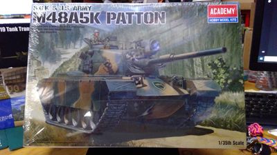 R.O.K &amp; U.S. Army M48A5K Patton Academy No. 1355 1:35