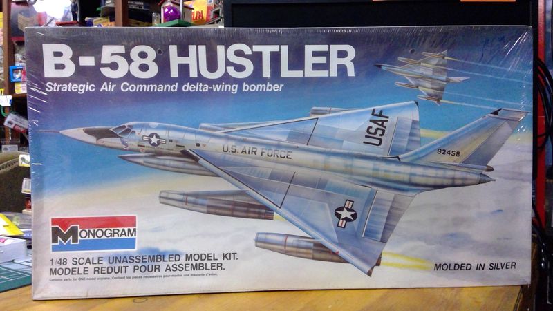 Convair B-58 Hustler Monogram 5704 1:48