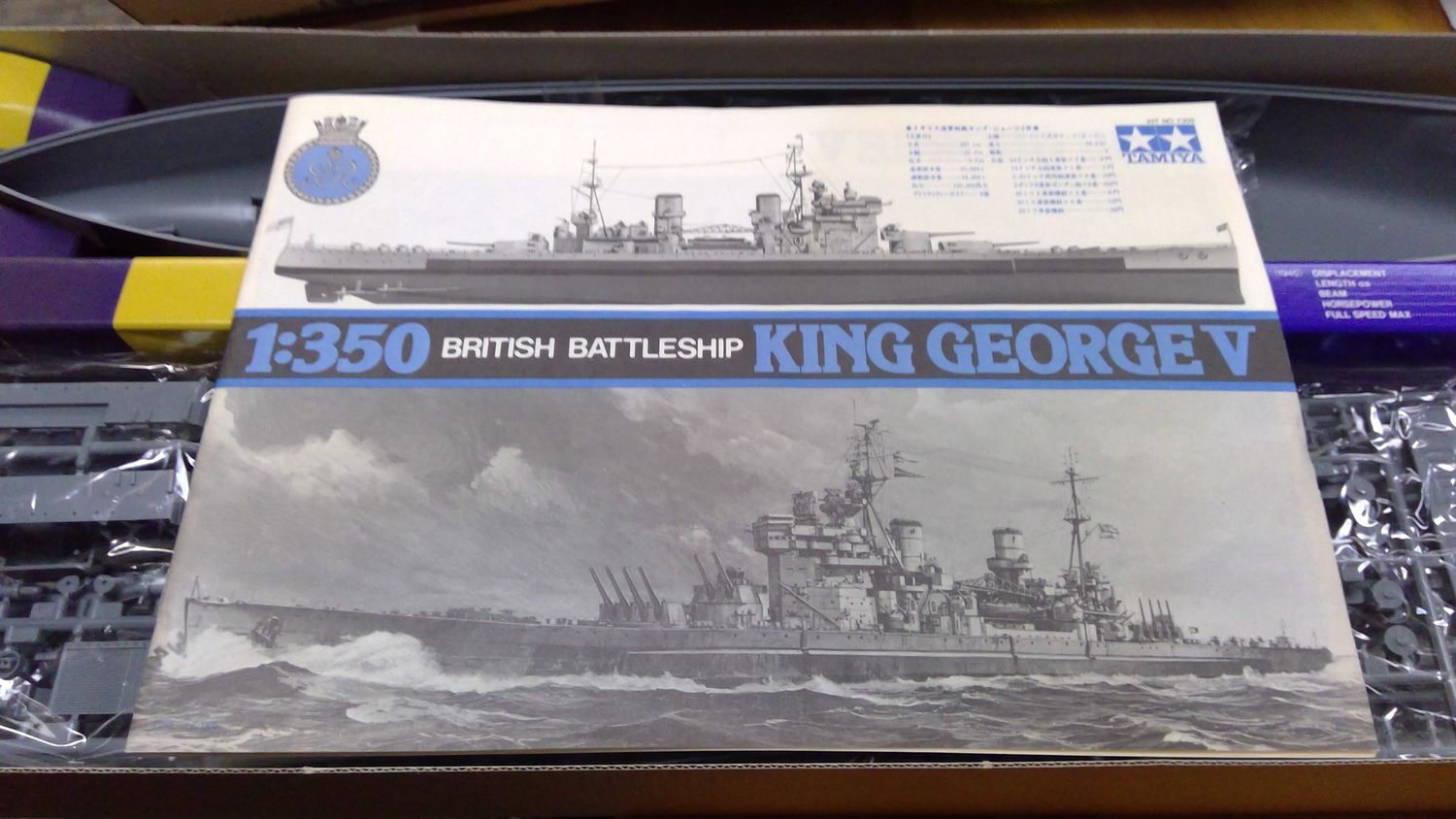 King George V  1:350 Tamiya 7310
