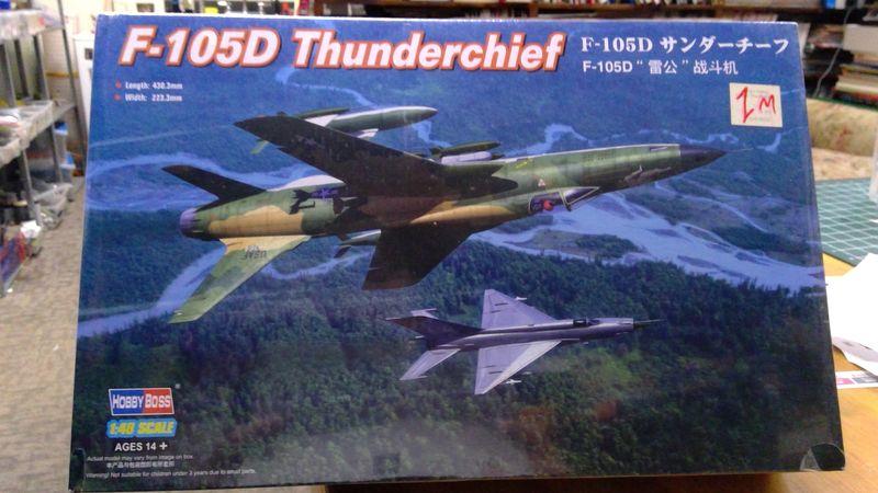 F-105D Thunderchief Hobby Boss 80332 1:48
