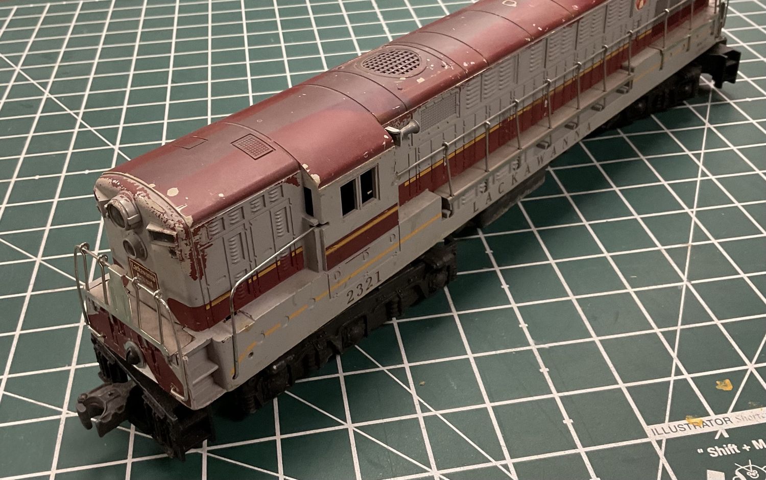 1954 Lackawanna Engine by Lionel