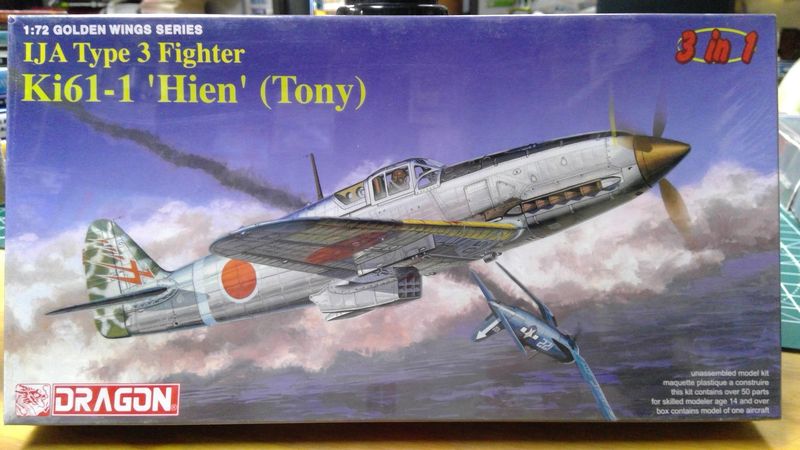 IJA Type 3 Fighter Ki61-1 Hein Tony Dragon 5028