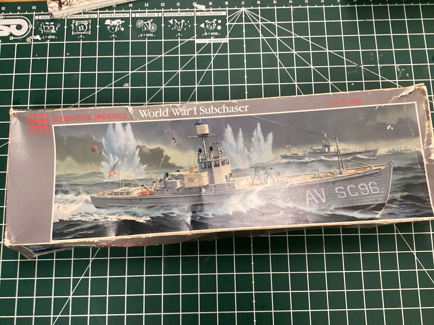 World War I Subchaser Glencoe Models | No. 07301 | 1:74