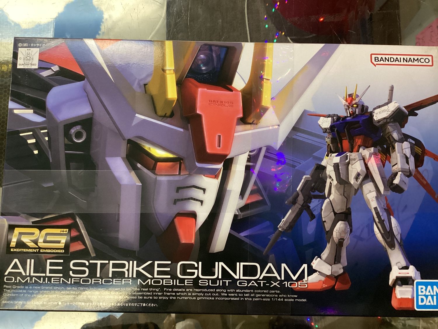 RG GAT-X105 Aile Strike Gundam