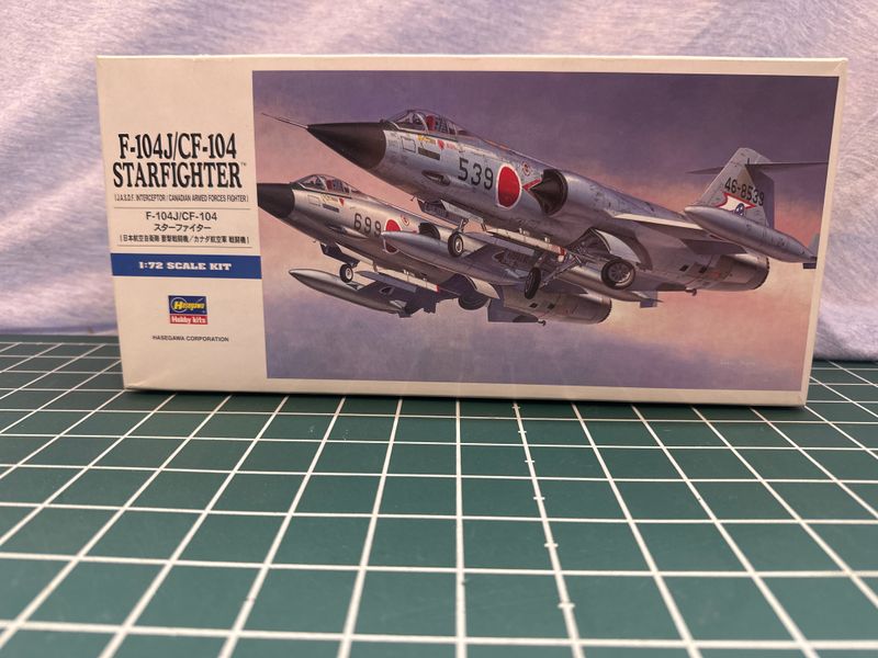 F-104J/CF-104 Starfighter [J.A.S.D.F. Interceptor/Canadian Armed Forces Fighter] Hasegawa | No. 00446 | 1:72