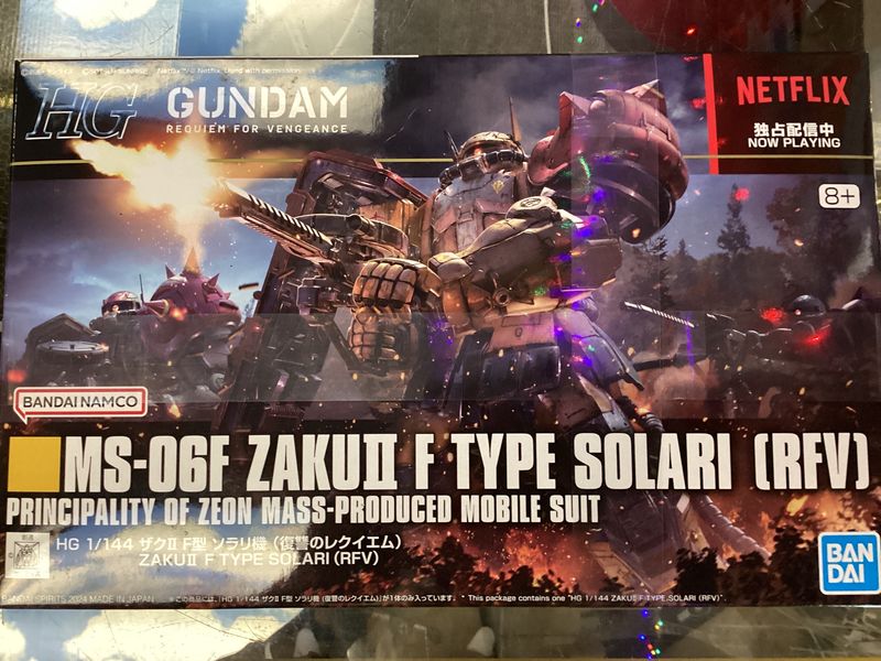 HG Zaku II F Type Solari RFV BAN2725233