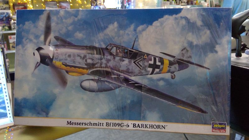 Messerschmitt Bf109G-6 Barkhorn Hasegawa 09363