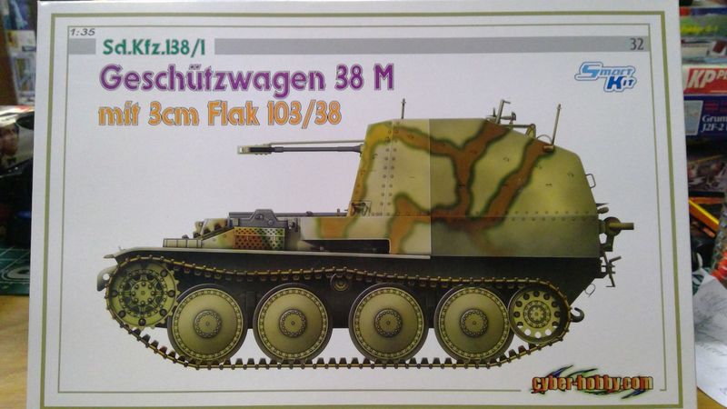 Geschutzwagen 38 M mit 3cm Flak 103/38 1/35