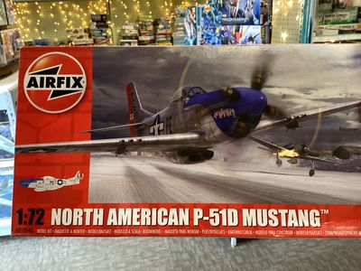 P-51D Mustang Airfix 1:72 a01004A