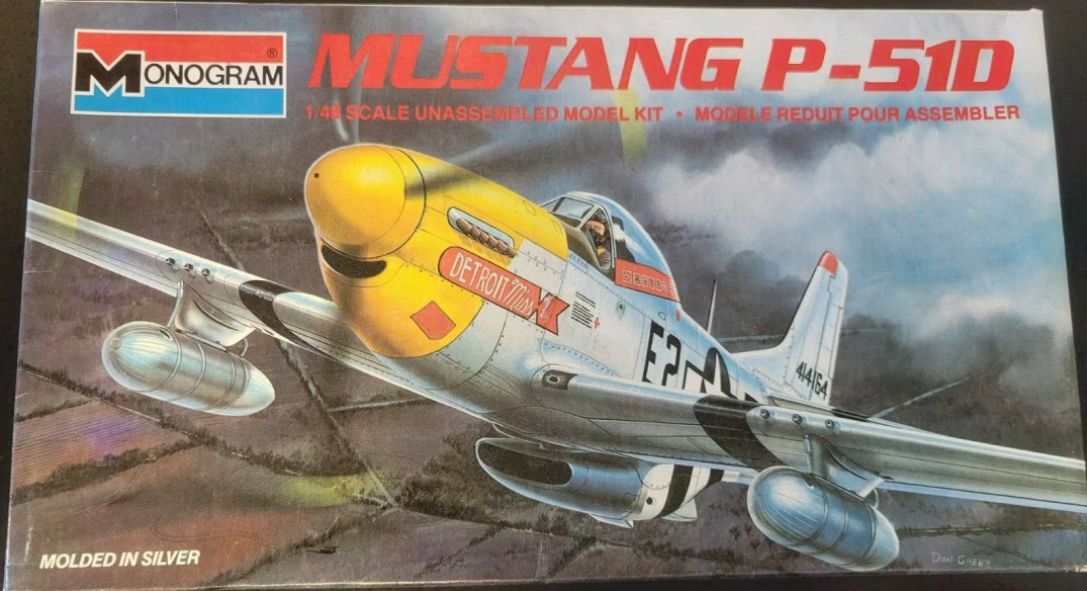 Mustang P-51D | Monogram | No. 5207 | 1:48