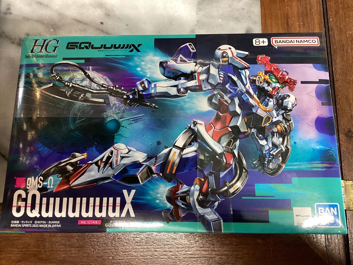 HG GQuuuuuuX gMS-Omega Gundam