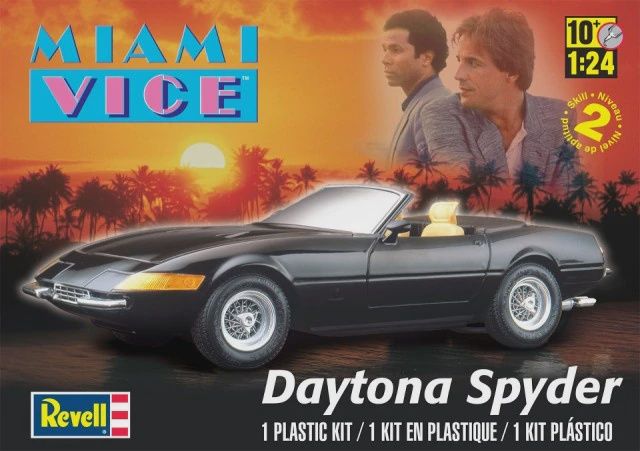 Miami Vice Daytona Spyder Revell | No. 85-4917 | 1:24