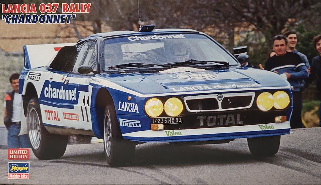 Lancia 037 Rally Chardonnet 1:24 Hasegawa 20264