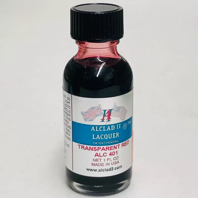 Transparent Red 1oz -  ALC401