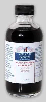 Black Primer &amp; Microfiller 4oz - ALC309