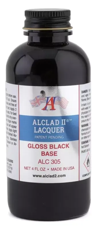 Gloss Black Base 4oz - ALC305