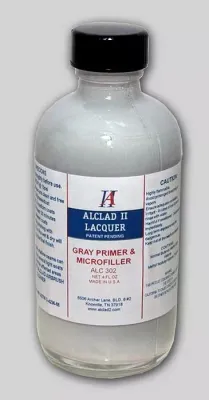 Grey Primer&amp; Microfiller 4oz -  ALC302