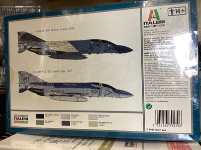 1:72 F-4S Phantom Marine Corps &amp; USN.