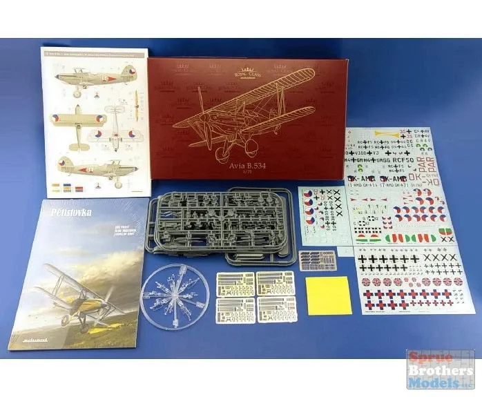 Avia B.534 1:72 Eduard Royal Class R0010 Combo Set