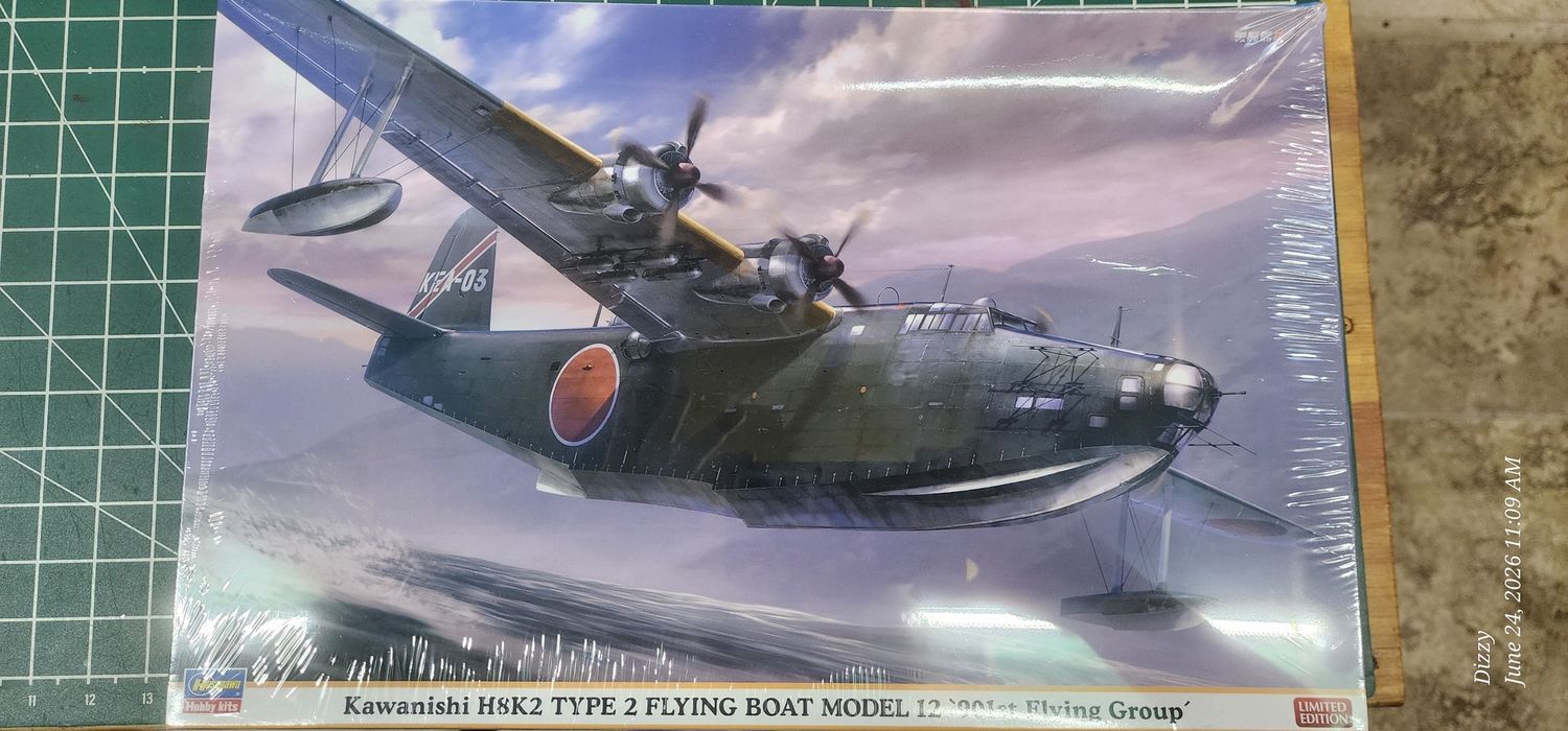 Hasegawa 02473 Kawanishi H8K2 Type 2 Flying Boat Model 12 '901st Flying Group'