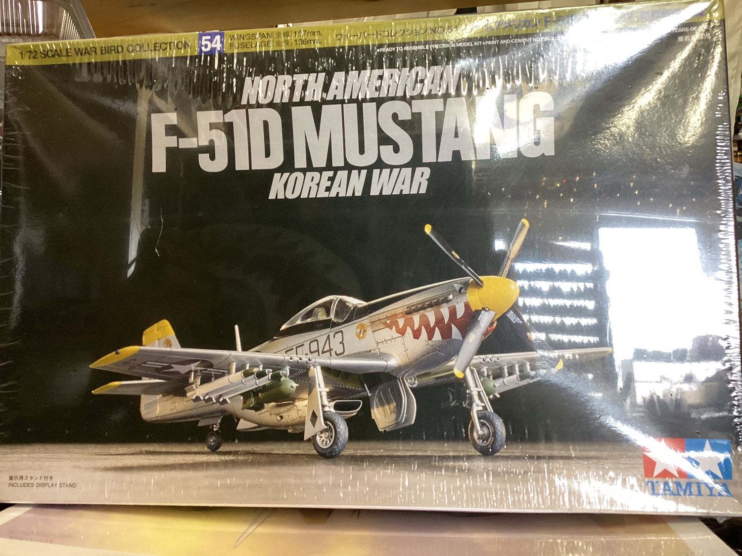 F-51D Mustang Korean War 1:72 Tamiya 60754