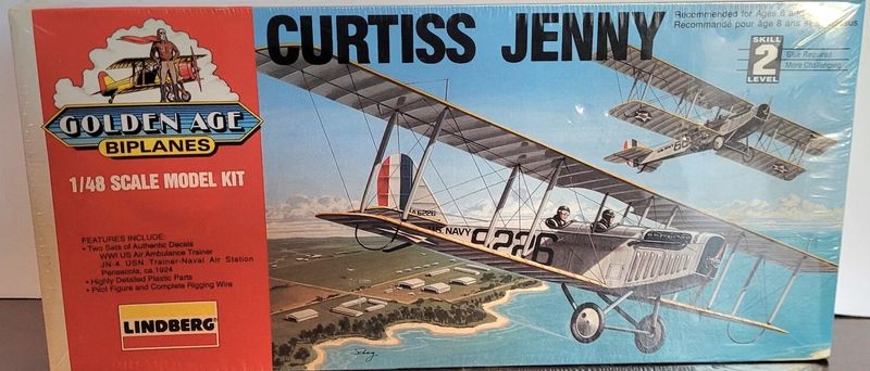 Curtiss Jenny 1:48 Lindberg No. 72583