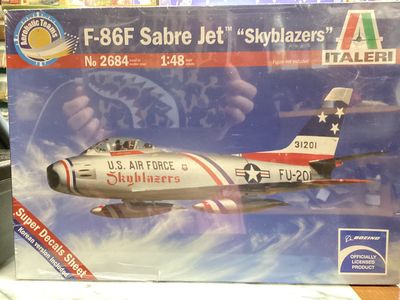North American F-86F Sabre Jet "Skyblazers" - 2684