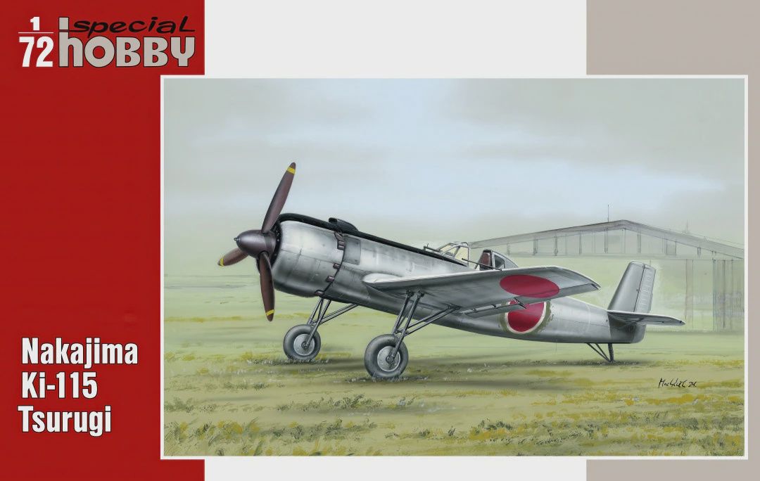 Special Hobby 1:72 Nakajima Ki-115 Tsurgi SH72198