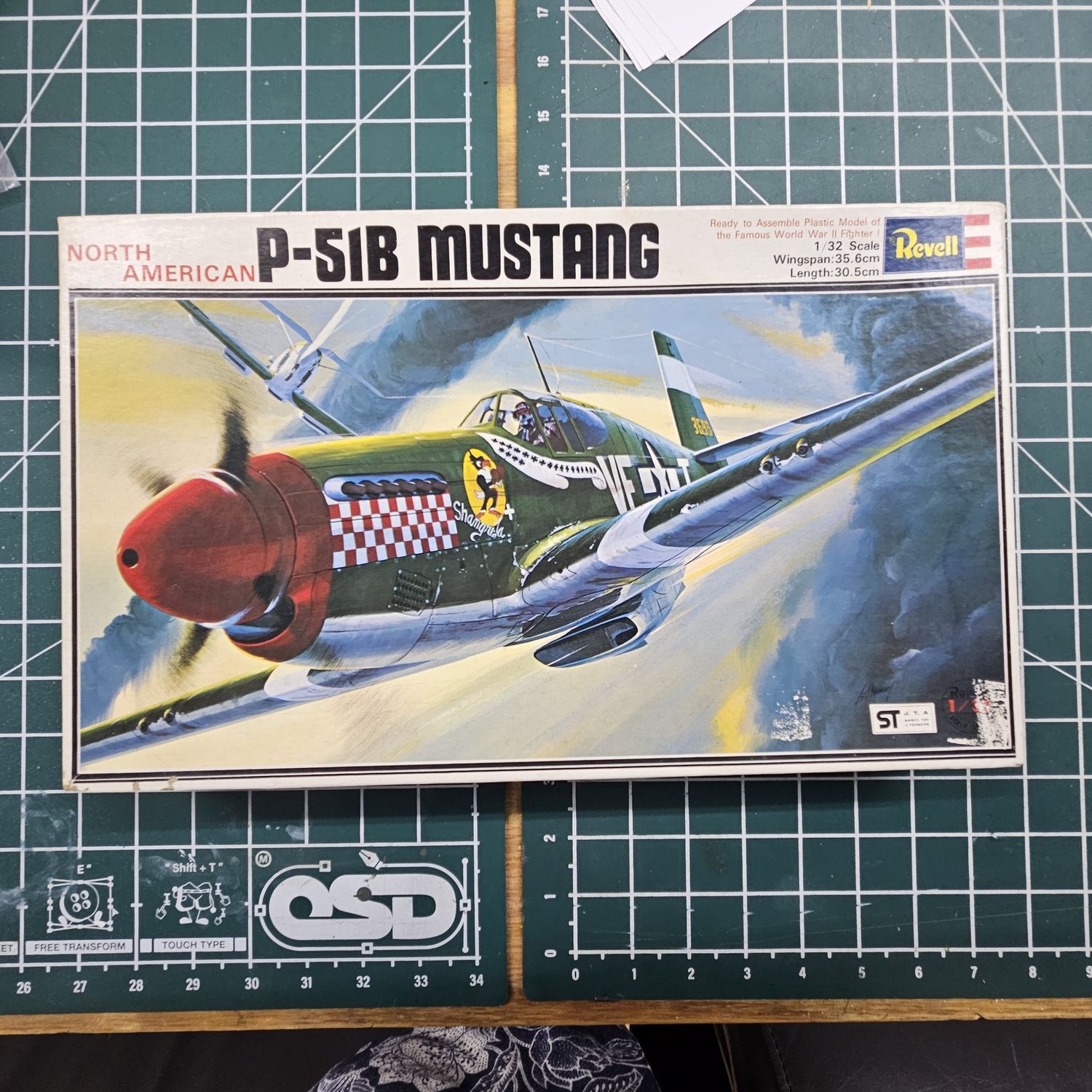 P-51B North American Mustang 1:32 Revell