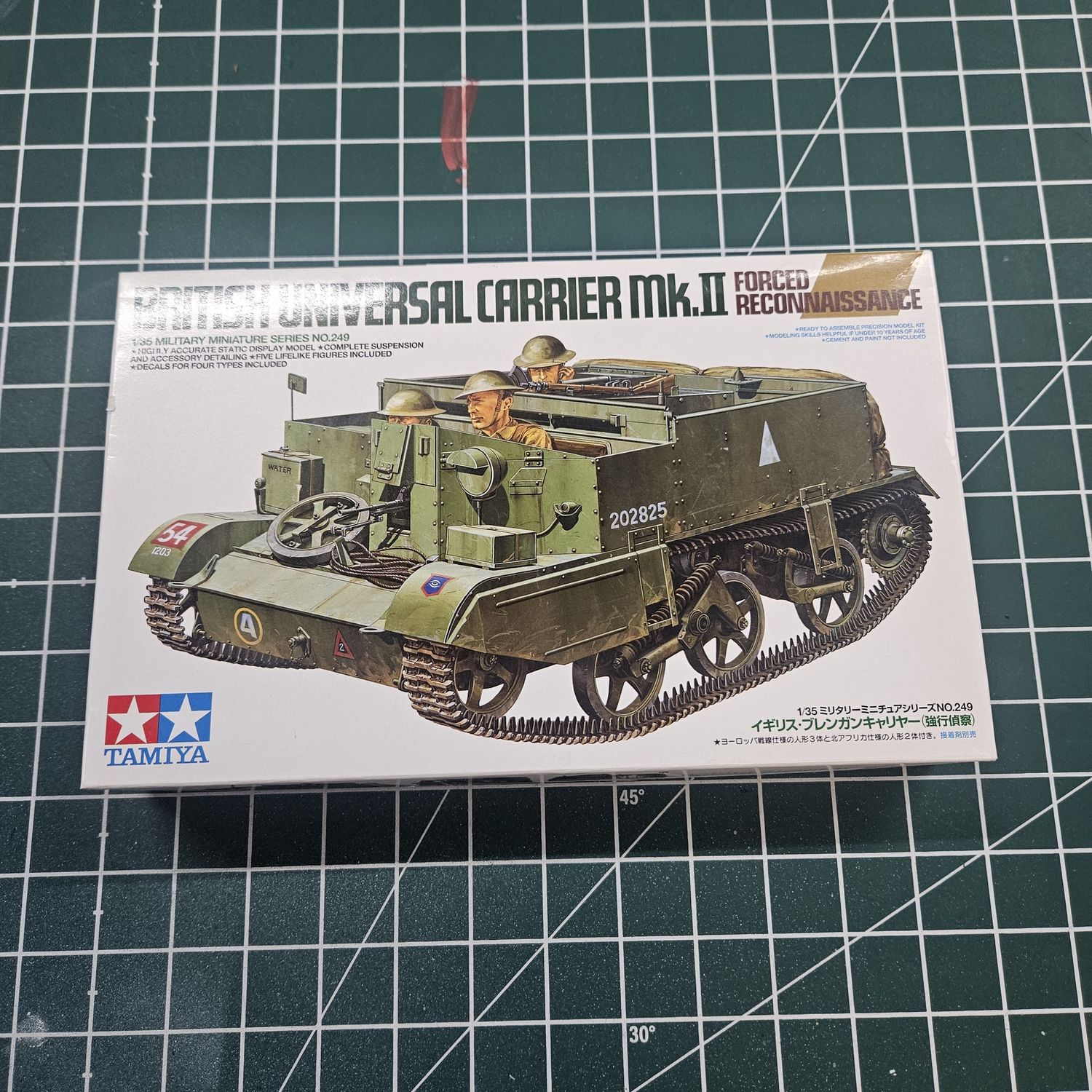 British Universal Carrier Mk.II Forced Reconnaissance Tamiya | No. 35249 | 1:35