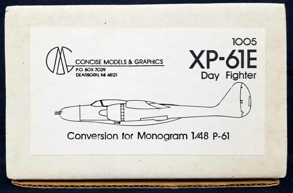 XP-61E Day Fighter Conversion 1/48
