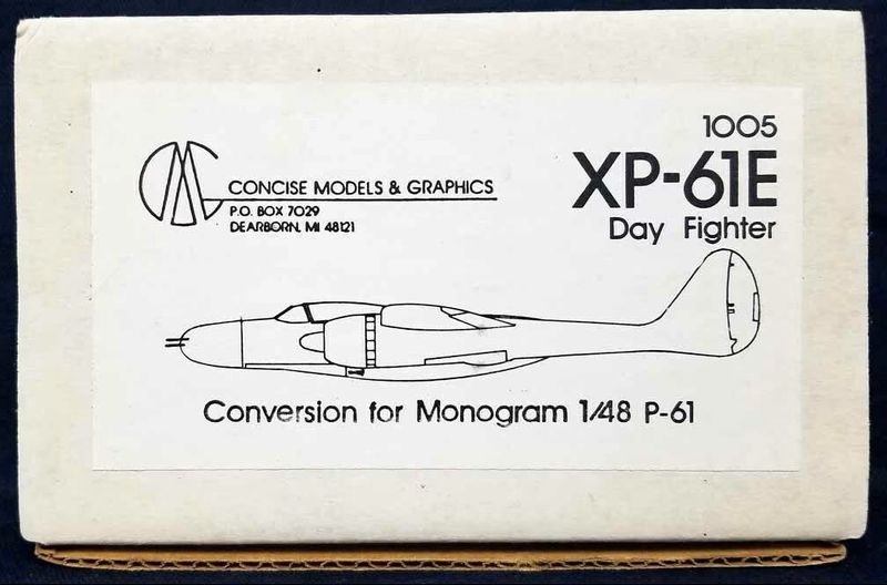 XP-61E Day Fighter Conversion 1/48