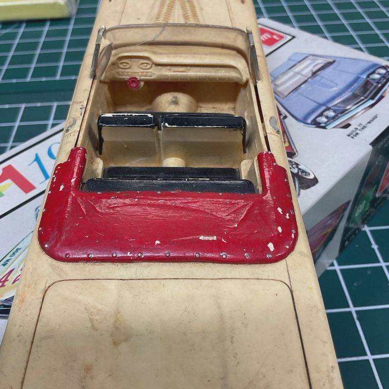 *BUILT* OG VTG AMT 1960/ 1959 EDSEL CONVERTIBLE 3N1 CUSTOM KIT #139-22260