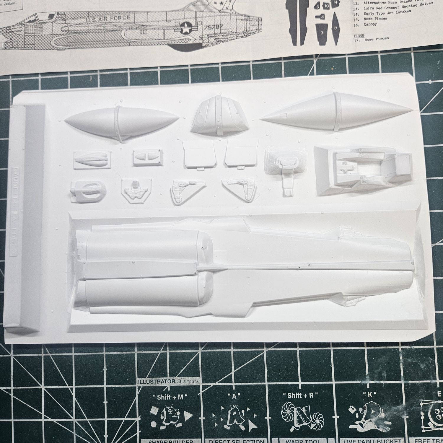 Triple Conversion F-106B, F4H-1, F-105B