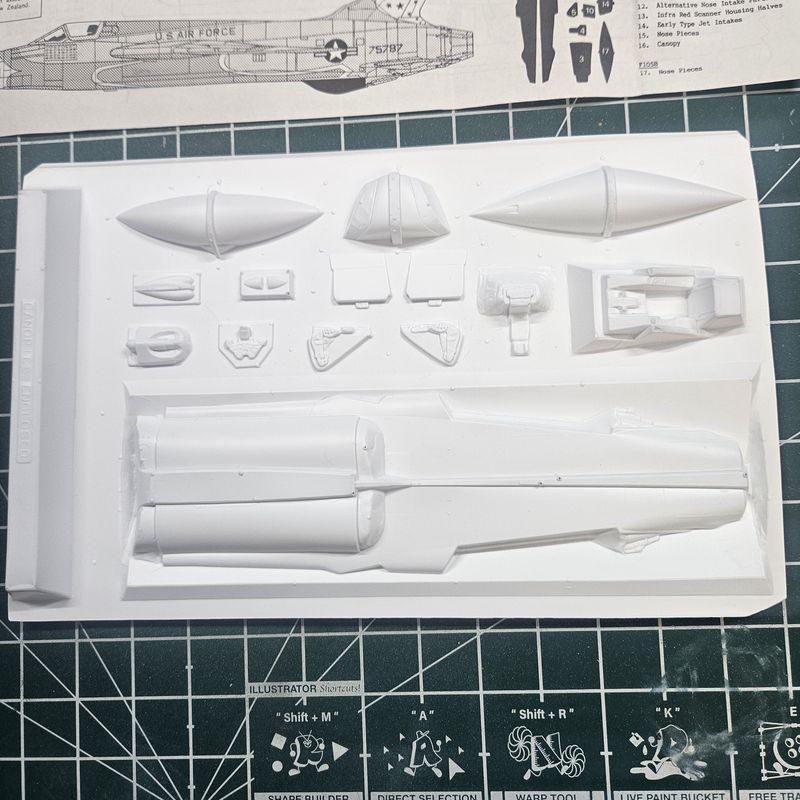 Triple Conversion F-106B, F4H-1, F-105B