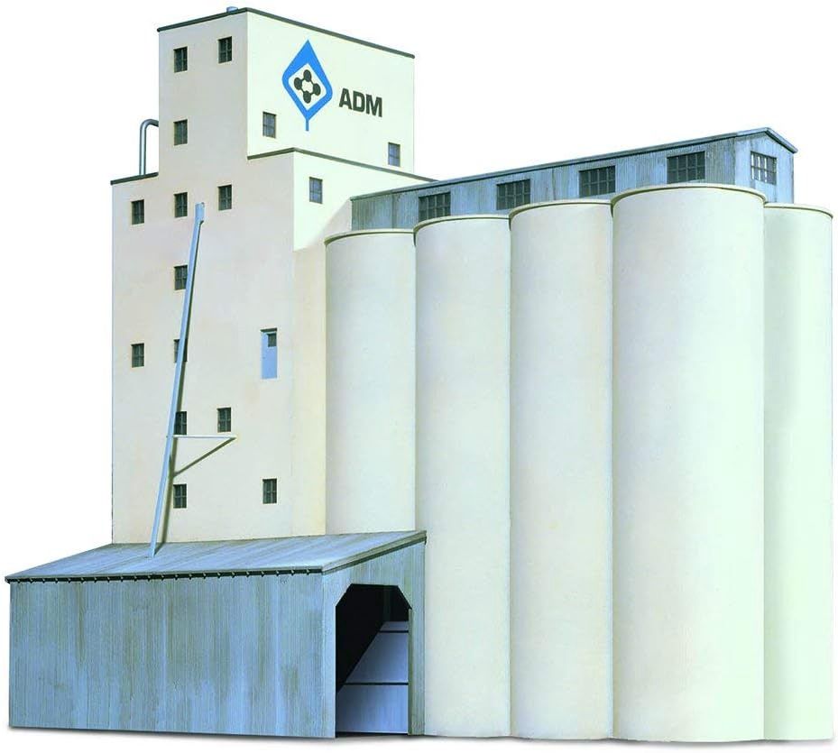 Cornerstone ADM Concrete Grain Elevator Walthers 9333022