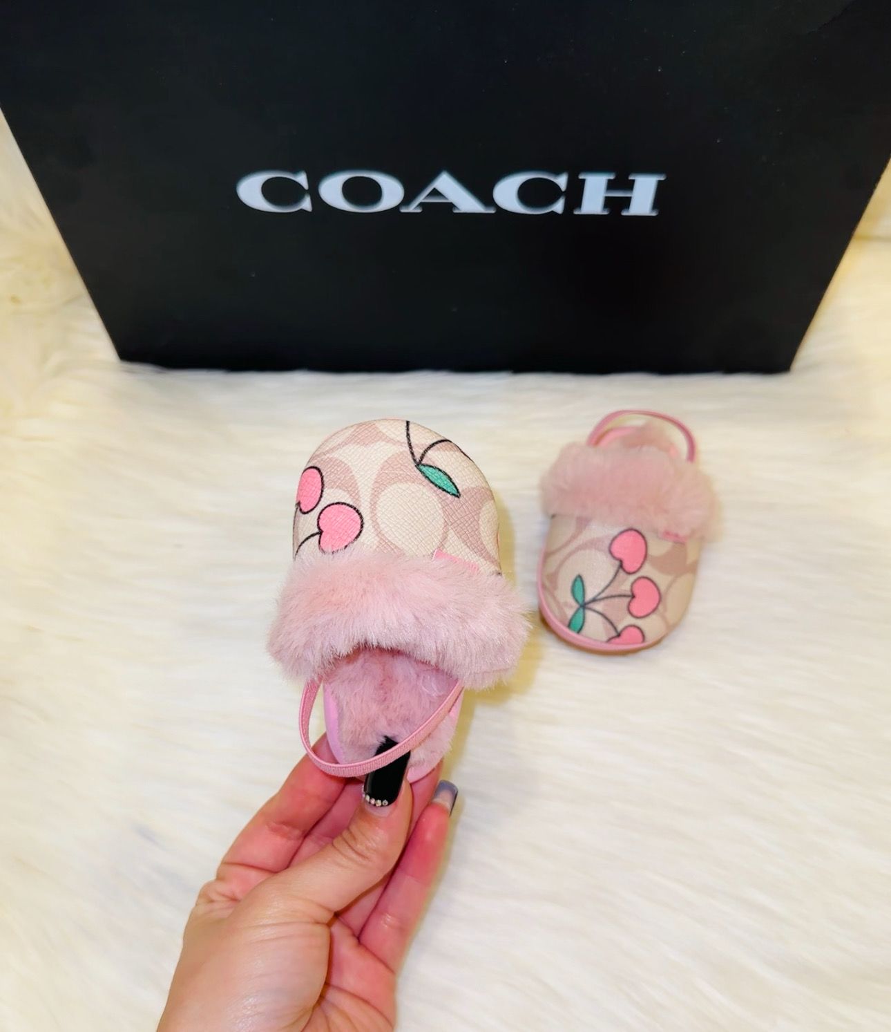 Cherry Slippers