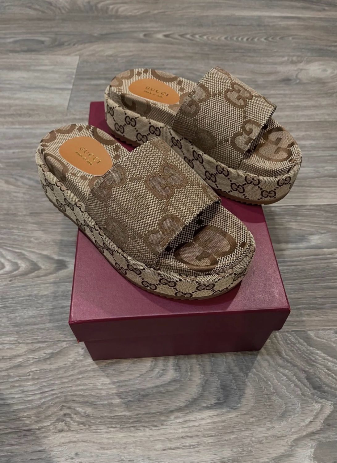 GG sandals (for wide foot) NO BOX