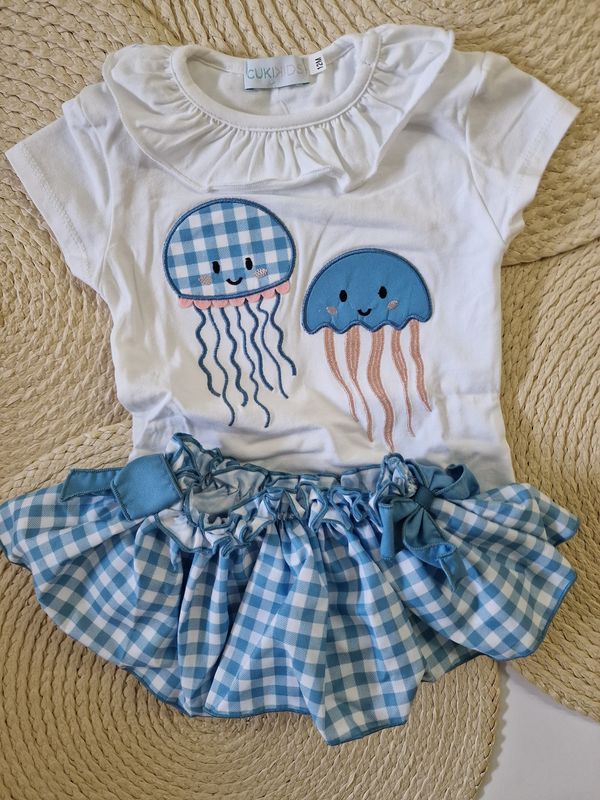Conjunto pulpo niña