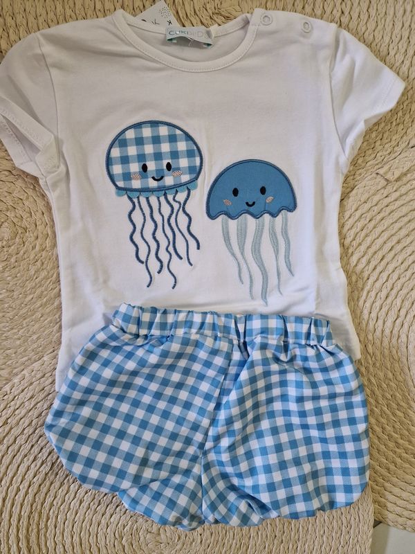 Conjunto pulpo niño