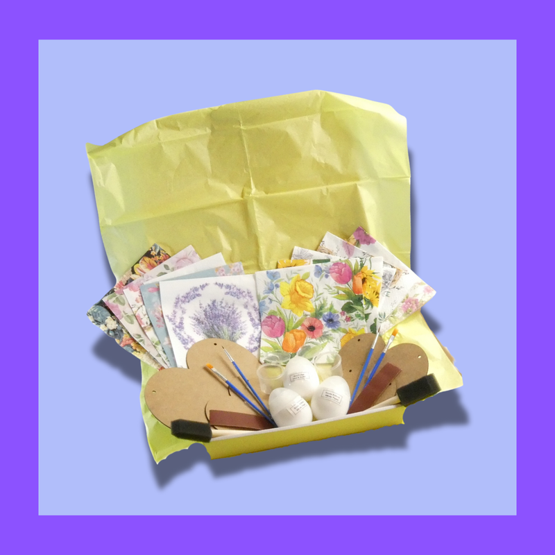 Heart of Art Decoupage Kit – Crafting Made Fun!