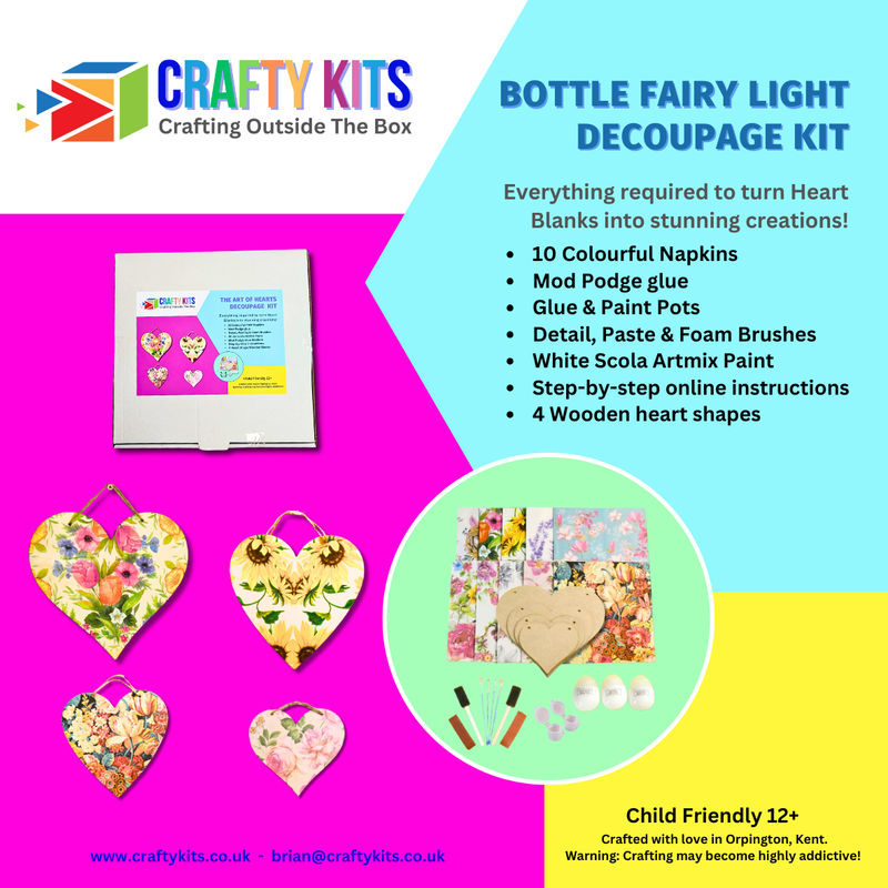 The Ace of Hearts Decoupage Kit — Custom-Branded Wholesale Kits for Your Business!