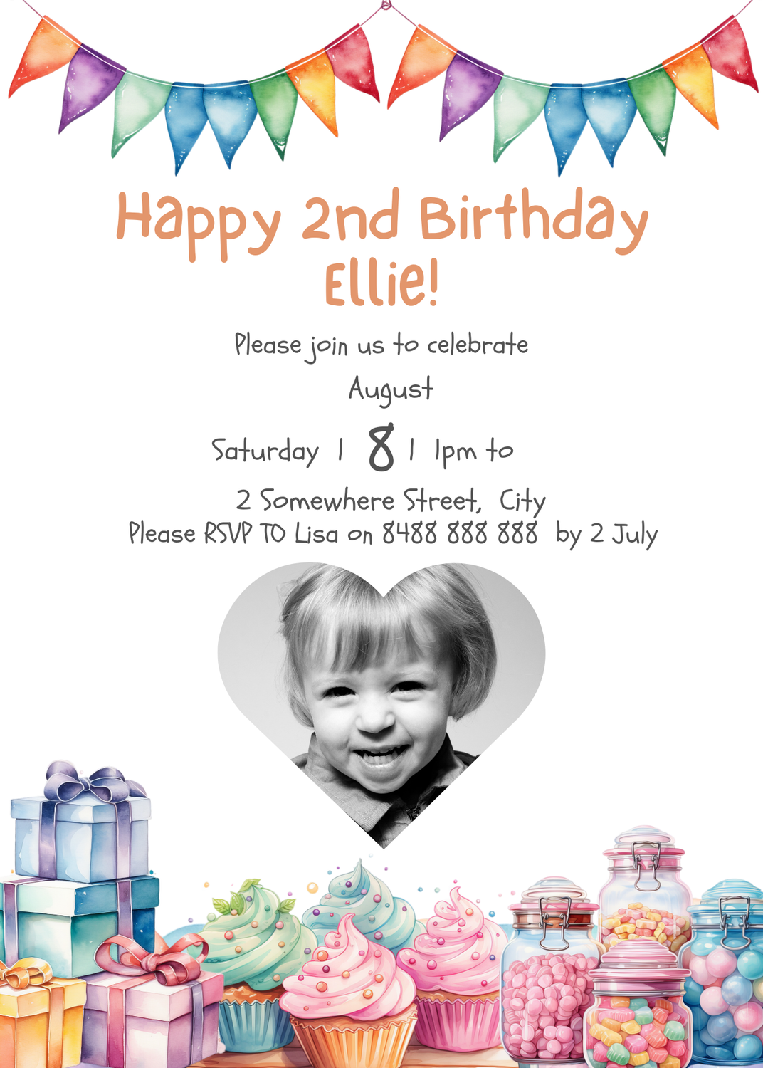 Animated - Everything that is Nice Party Invitation + Printable Version 