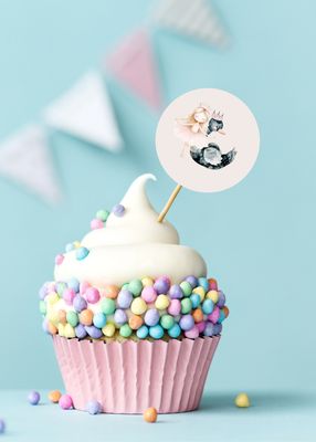 Print at Home - Ballerina and Swan Party Decoration Kit