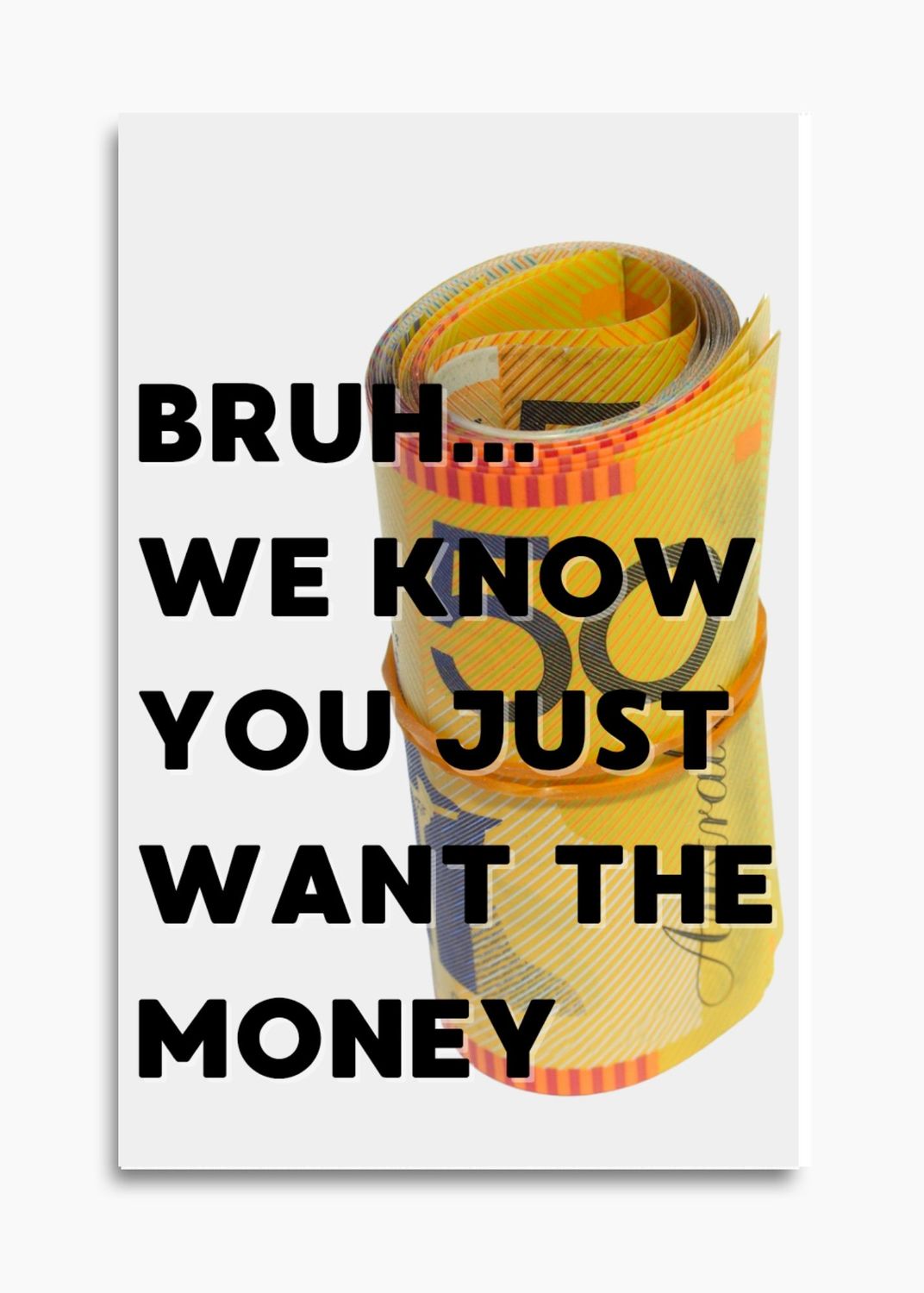Teenager Money Card - Digital Download