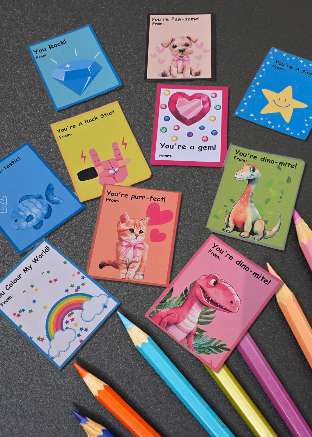 School Valentine’s Day Cards