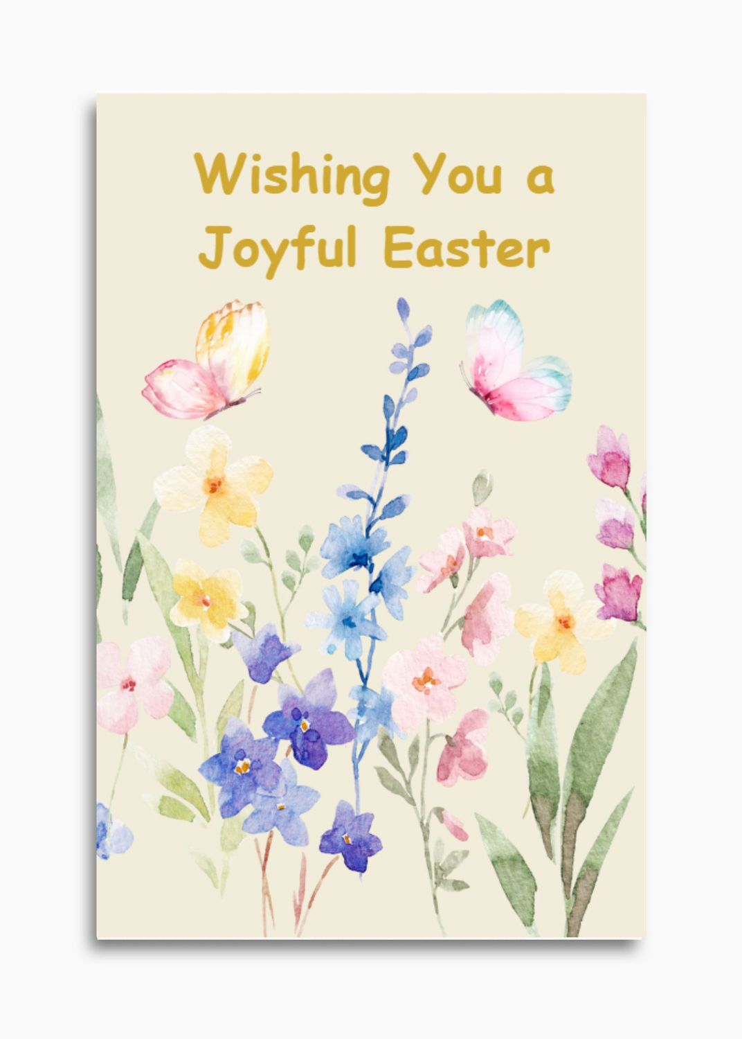 Joyful Easter – Easter Card (Digital Download)
