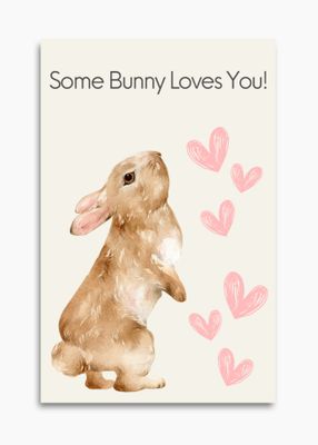 Bunny Love – Easter Card (Digital Download)