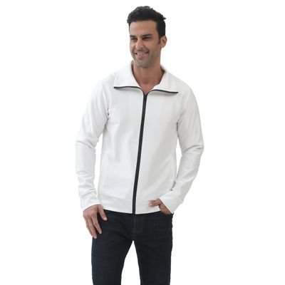 Long Sleeve Zipper Polo