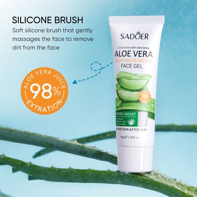 Pure Aloe Face Moisturizing Gel  Anti-Aging